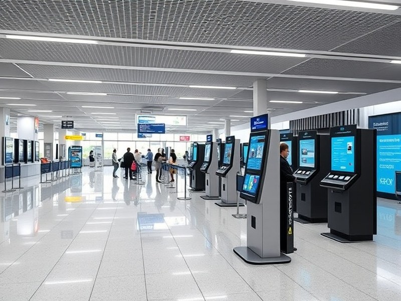 銀行店舗の受付番号表示